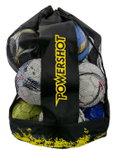 Powershot Balltasche für bis zu 6 Bälle schwarz