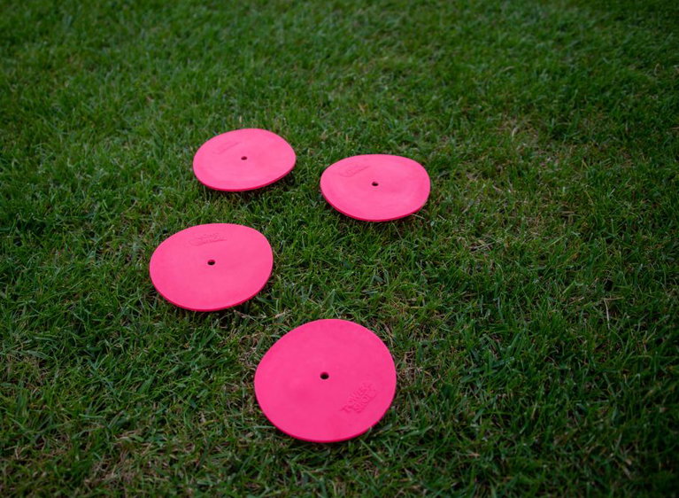 Powershot Markierungsscheiben 24er Set (klein) pink