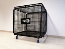 Powershot Ball cart made of steel (for up to 25 balls) 96x77x79cm black