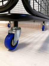 Powershot Ball cart made of steel (for up to 25 balls) 96x77x79cm black