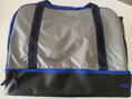 Powershot Sporttasche Cubico (aus recycelten Polyester) 52x44x33cm -75 liter- schwarz/blau