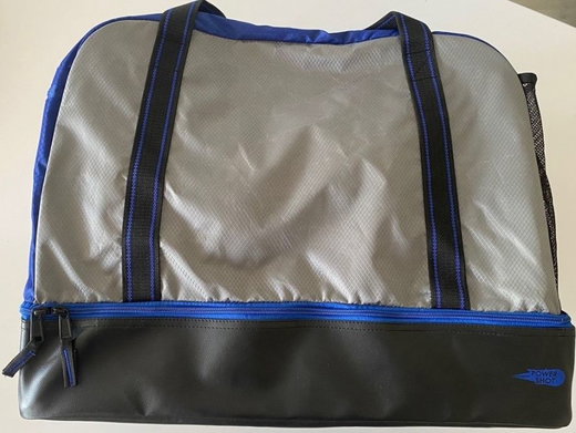 Powershot Sporttasche Cubico (aus recycelten Polyester) 52x44x33cm -75 liter- schwarz/blau
