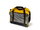 Powershot Sports Bag Cubico (made from recycled polyester) 52x44x33cm -75 liters- black/yellow