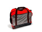Powershot Sports Bag Cubico (made from recycled polyester) 52x44x33cm -75 liters- black/red