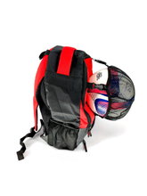 Powershot Backpack Pelota (made from recycled polyester) 48x32x16cm -25 liters- black/red