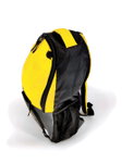 Powershot Rucksack Pelota (aus recycelten Polyester) 48x32x16cm -25 Liter- schwarz/gelb