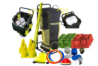 Powershot Trainingsset-Powercart Ausrüstungswagen(inkl. 20 Bällen) 136-teilig