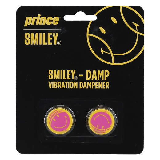 Prince Schwingungsdämpfer Smiley Damp pink - 2 Stück