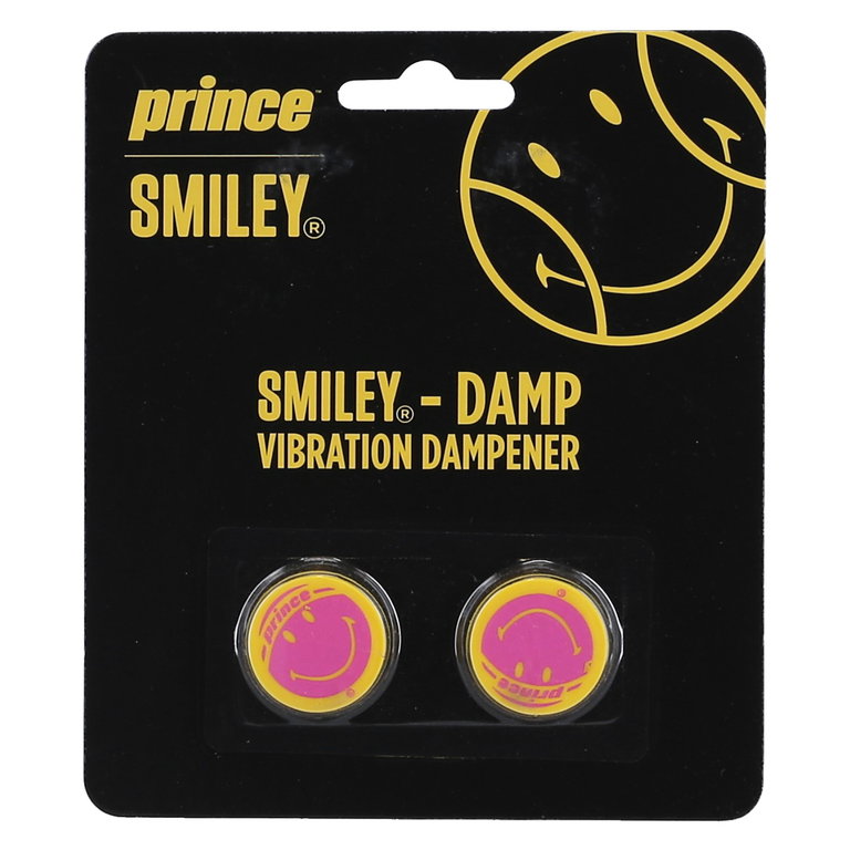 Prince Schwingungsdämpfer Smiley Damp pink - 2 Stück