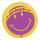 Prince Schwingungsdämpfer Smiley Damp violett - 1 Stück einzeln