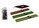 PTP Widerstandsband (Microband X 2.0) - light 7,9kg, medium 11,9kg, heavy 15,9kg - Combo Set - 3 Stück