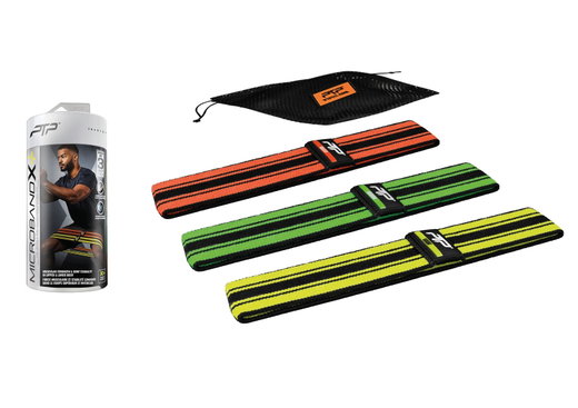 PTP Widerstandsband (Microband X 2.0) - light 7,9kg, medium 11,9kg, heavy 15,9kg - Combo Set - 3 Stück
