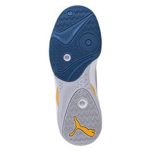 Puma Hallen-Indoorschuhe Eliminate Power Nitro II weiss/blau Herren
