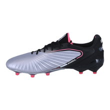 Puma Fussballschuhe King Ultimate FG/AG (für festen Boden/Kunstoberflächen) 2025 silber/schwarz Herren