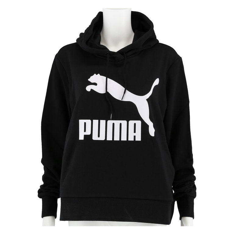 Puma Classic Logo Hoodie black ladies