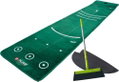 Pure2Improve Golf-Puttingmatte Dual Grain (mit Besen) grün 70x335cm