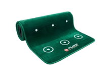 Pure2Improve Golf-Puttingmatte Dual Grain (mit Besen) grün 70x335cm