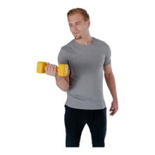 Pure2Improve Fitness Dumbbell Neoprene yellow 5.0kg - 1 piece -