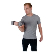 Pure2Improve Fitness Dumbbell Neoprene Grey 6.0kg - 1 Piece -