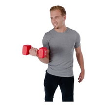 Pure2Improve Fitness Dumbbell Neoprene red 8.0kg - 1 piece -