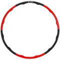 Pure2Improve Gymnastikreifen Hula-Hoop (faltbar) - schwarz/rot