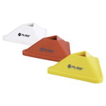 Pure2Improve marking cones/markers Triangle 20-piece set yellow/red/white