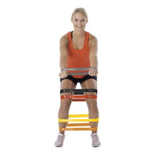 Pure2Improve Resistance Band Set (black, grey, red, orange, yellow) - 5 pieces