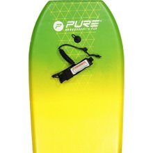 Pure4Fun Bodyboarding-Board gelb 94 x 48 x 5 cm