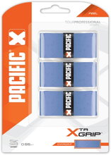 Pacific Overgrip xTR 0.55mm (samtige Oberfläche) blau 3er