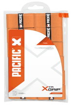 Pacific Overgrip xTR 0.55mm (aksamitna powierzchnia) pomarańczowy 12 sztuk w opakowaniu
