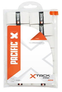 Pacific Overgrip xTack Pro 0.55mm weiss 12er Clip-Beutel