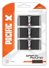 Pacific Overgrip Grip Around 0.45mm czarny 3 szt.