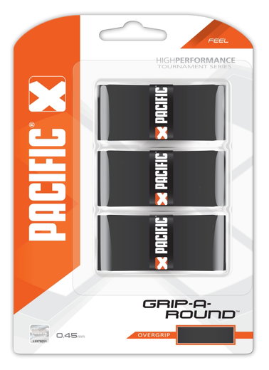 Pacific Overgrip Grip Around 0.45mm black 3 pack