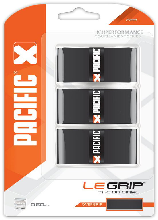 Pacific Overgrip Le Grip 0.50mm schwarz 3er