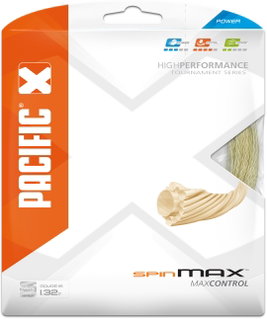 Pacific Tennissaite Spin Max (Spin+Kontrolle) beige 12m Set