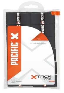 Pacific Overgrip xTack Pro 0.55mm black 12-pack clip bag