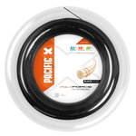 Pacific Tennissaite Poly Force (Haltbarkeit+Kontrolle) schwarz 200m Rolle