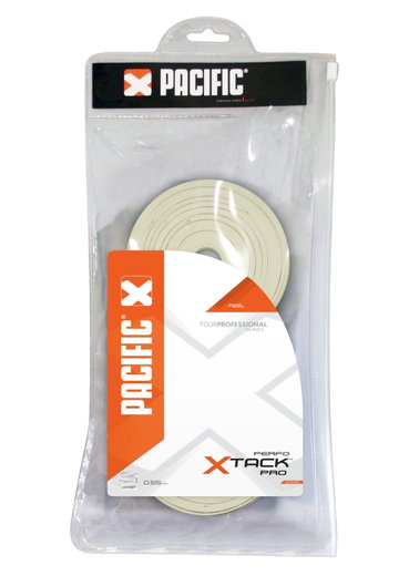 Pacific Overgrip xTack Pro Perfo 0.55mm weiss 30er Clip-Beutel