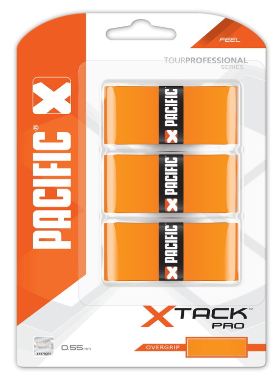 Pacific Overgrip xTack Pro 0.55mm orange 3er