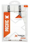 Pacific Overgrip xTack Dry 0.55mm white 12-pack clip bag