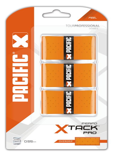 Pacific Overgrip xTack Pro Perfo 0.55mm pomarańczowy 3 szt.