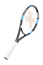 Pacific Tennisschläger BXT Raptor 107in/275g/Komfort schwarz/cyanblau - besaitet -