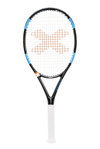 Pacific Tennisschläger BXT Raptor 107in/275g/Komfort schwarz/cyanblau - besaitet -