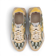 Panafrica Sneaker Akanda Passion beige/gelb/grün Damen