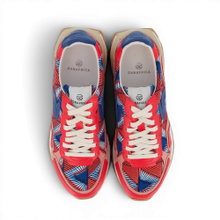 Panafrica Sneaker Akanda Corail rot/pink/blau Damen