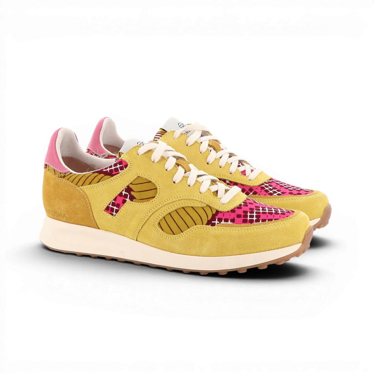 Panafrica Sneaker Arusha Soleil gelb Damen