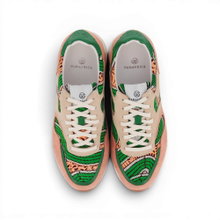 Panafrica Sneaker Arusha Peach pfirsischorange/grün Damen