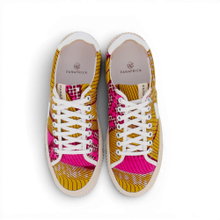 Panafrica Sneaker Bini Mexico gelb/violett Damen