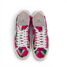 Panafrica Sneaker Bini Delta burgunderrot Damen