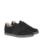 Peter Kaiser Sneaker 73340 (velour leather) black ladies